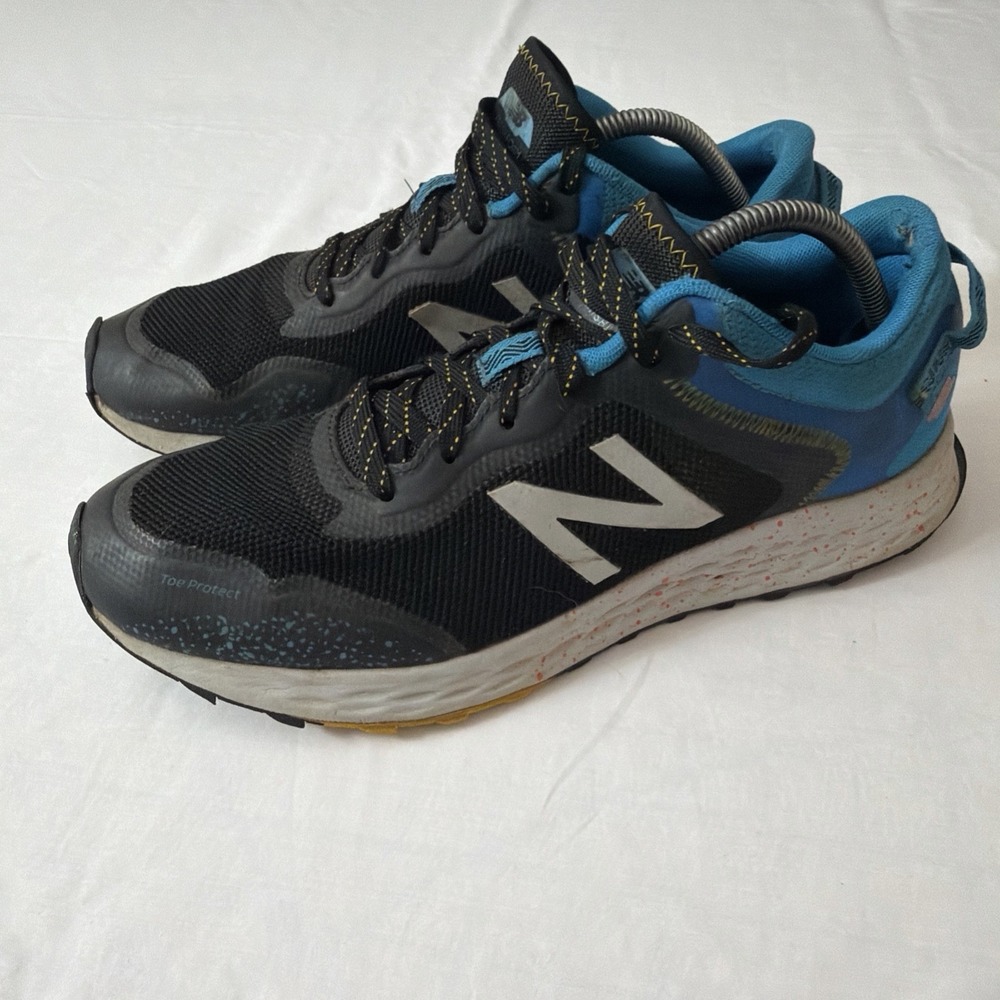 New Balance Mens 11.5 Fresh Foam Arishi Trail‎ V1 Running Shoe Black Gym Shoes - Picture 14 of 16